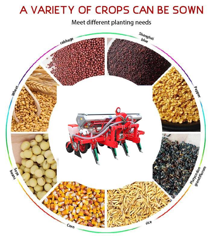 Tractor Grain Seeder Suitable Grains