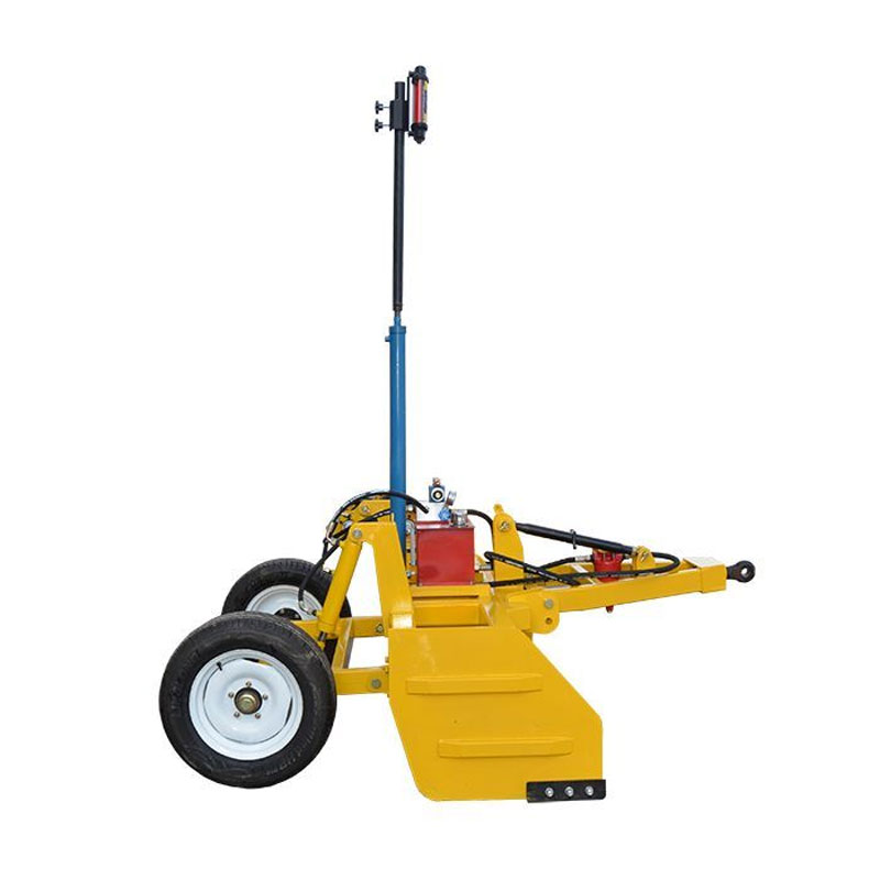 Mesin meratakan tanah laser