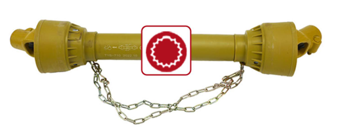 Tiub spline aci-aci PTO Tiub spline aci-aci PTO