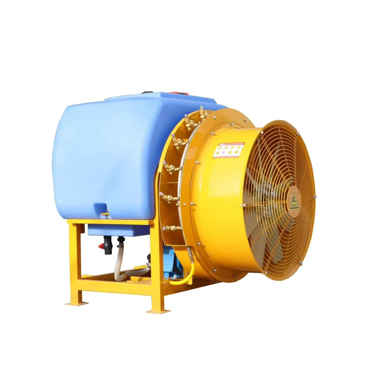 Penyembur turbin yang digantung traktor yang dipasang